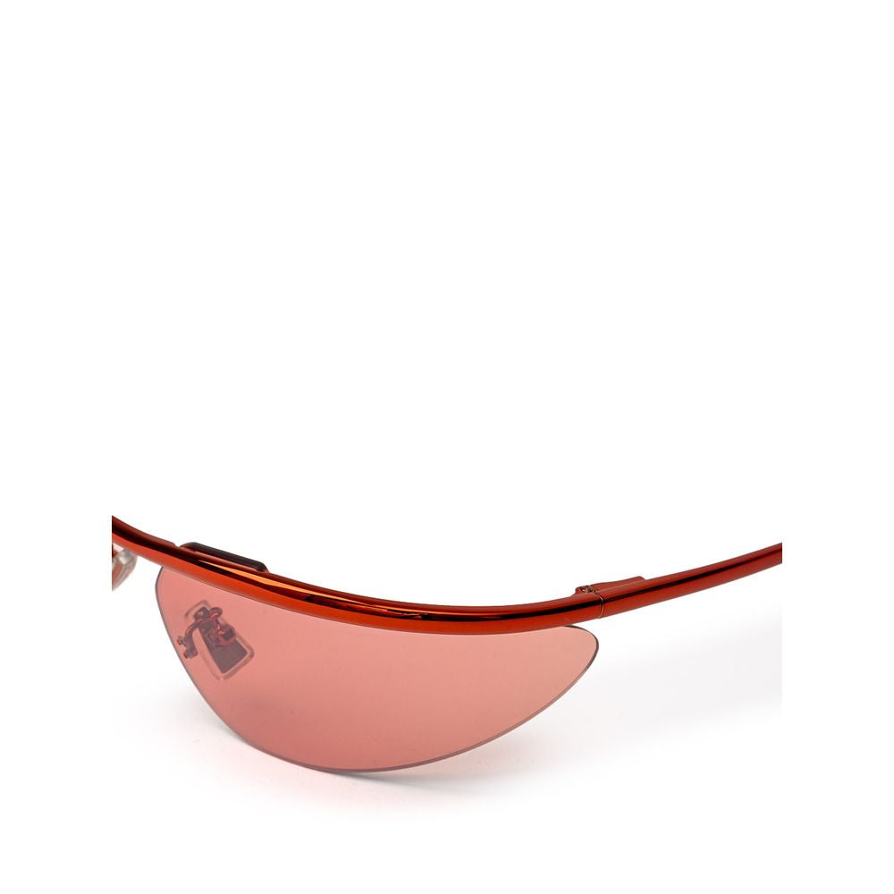Orange Metal Sunglasses - ventzia