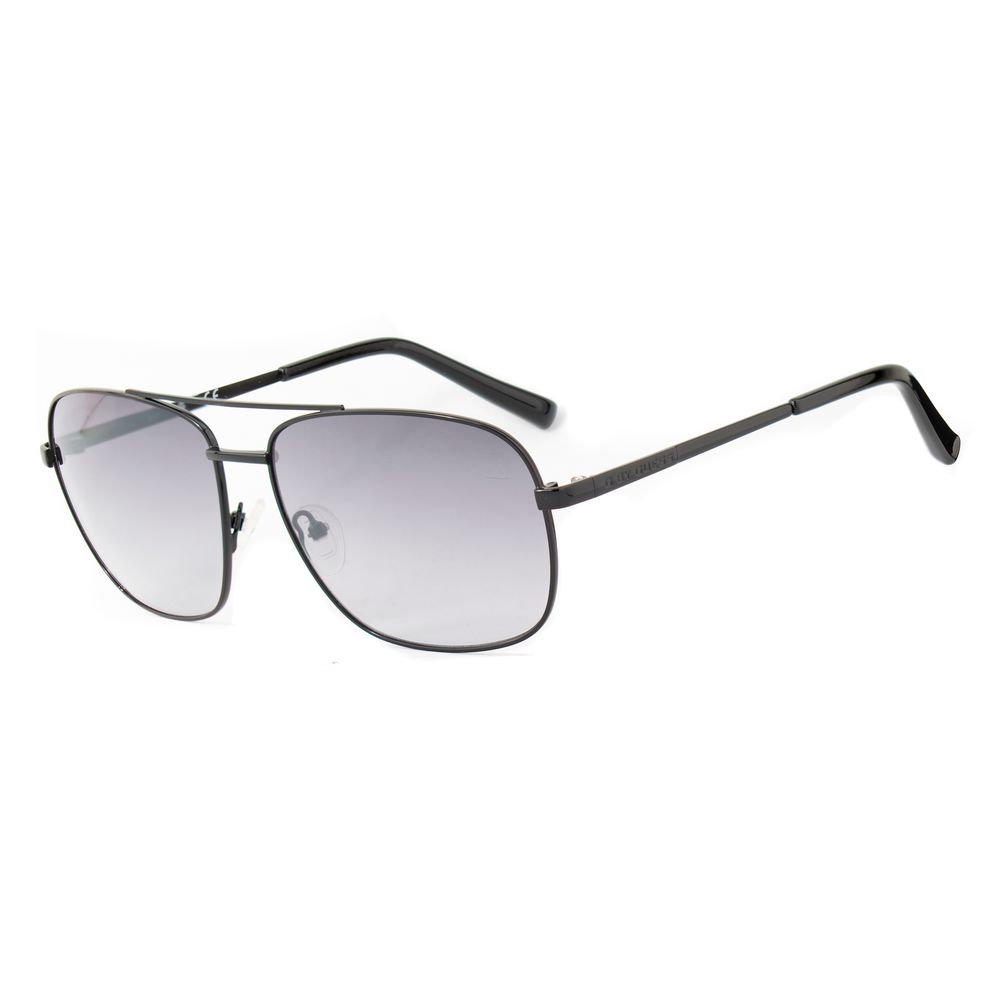 Black Metal Sunglasses - ventzia