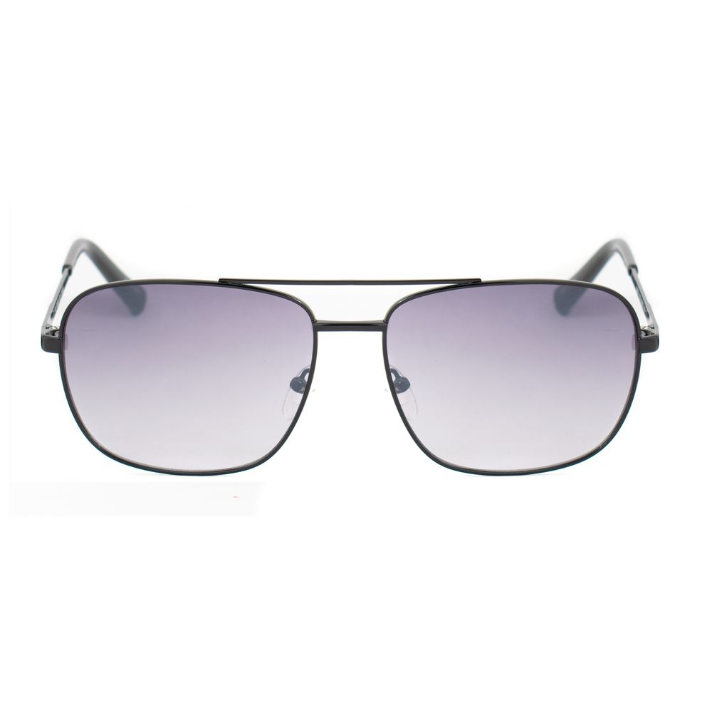 Black Metal Sunglasses - ventzia