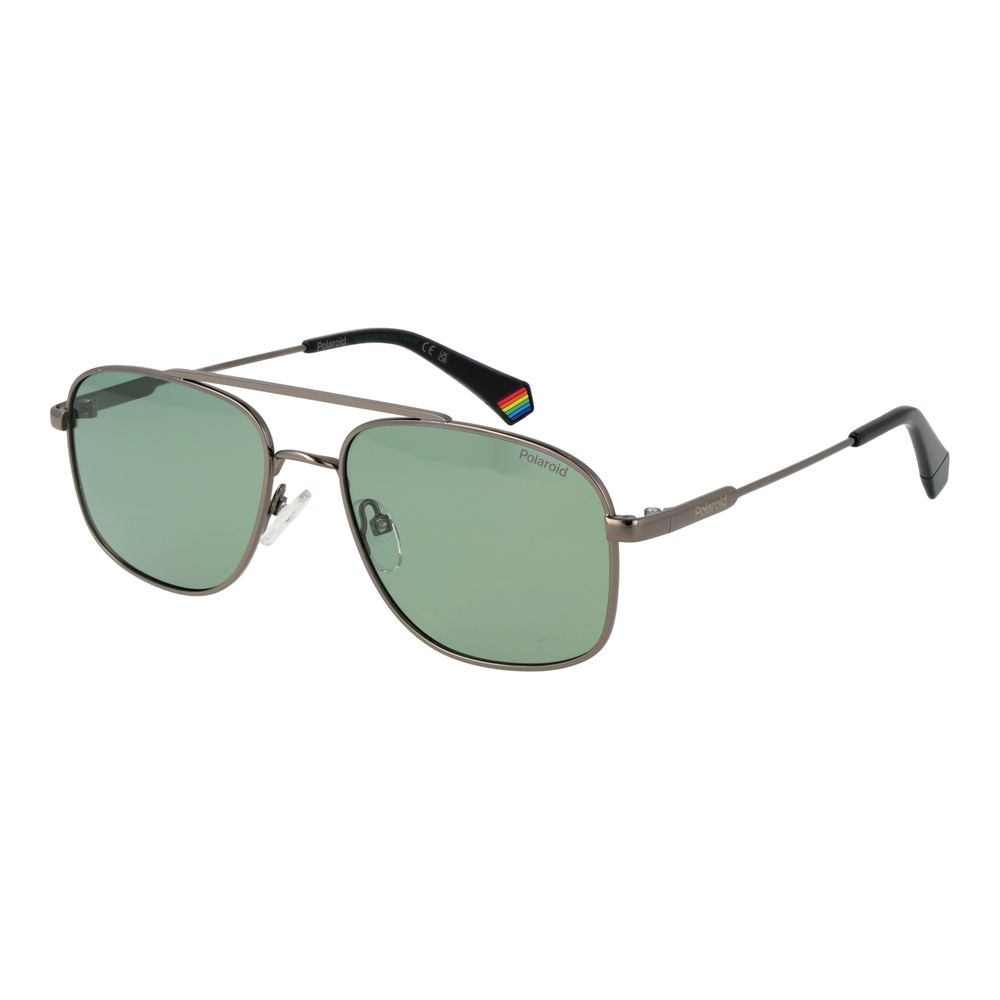 Gray Metal Sunglasses - ventzia