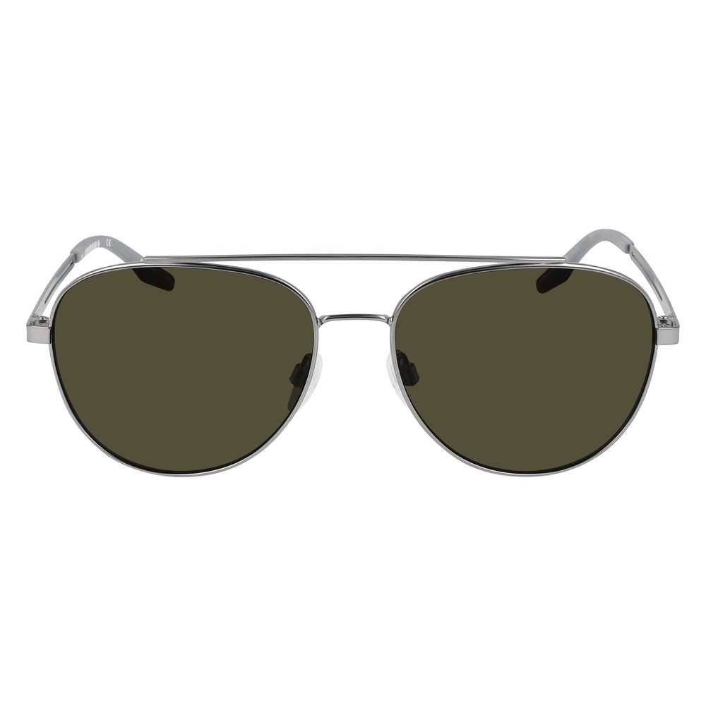 Gray Metal Sunglasses - ventzia
