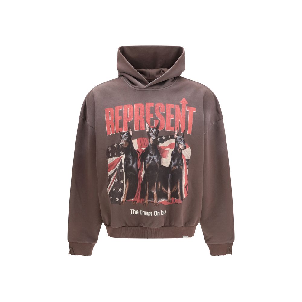 Black Cotton Sweatshirt - ventzia