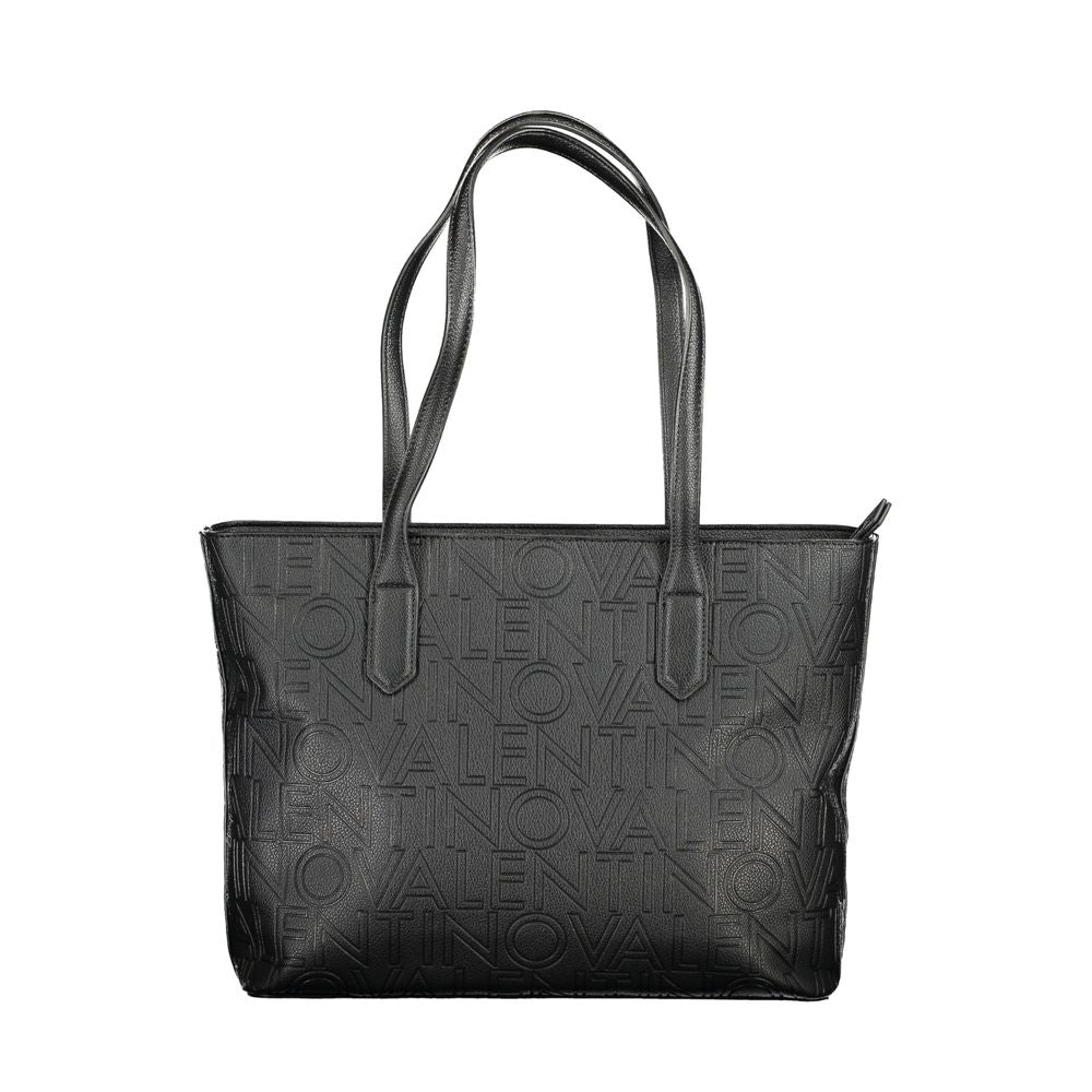 Nero Poliuretano Women Shoulder Bag - ventzia