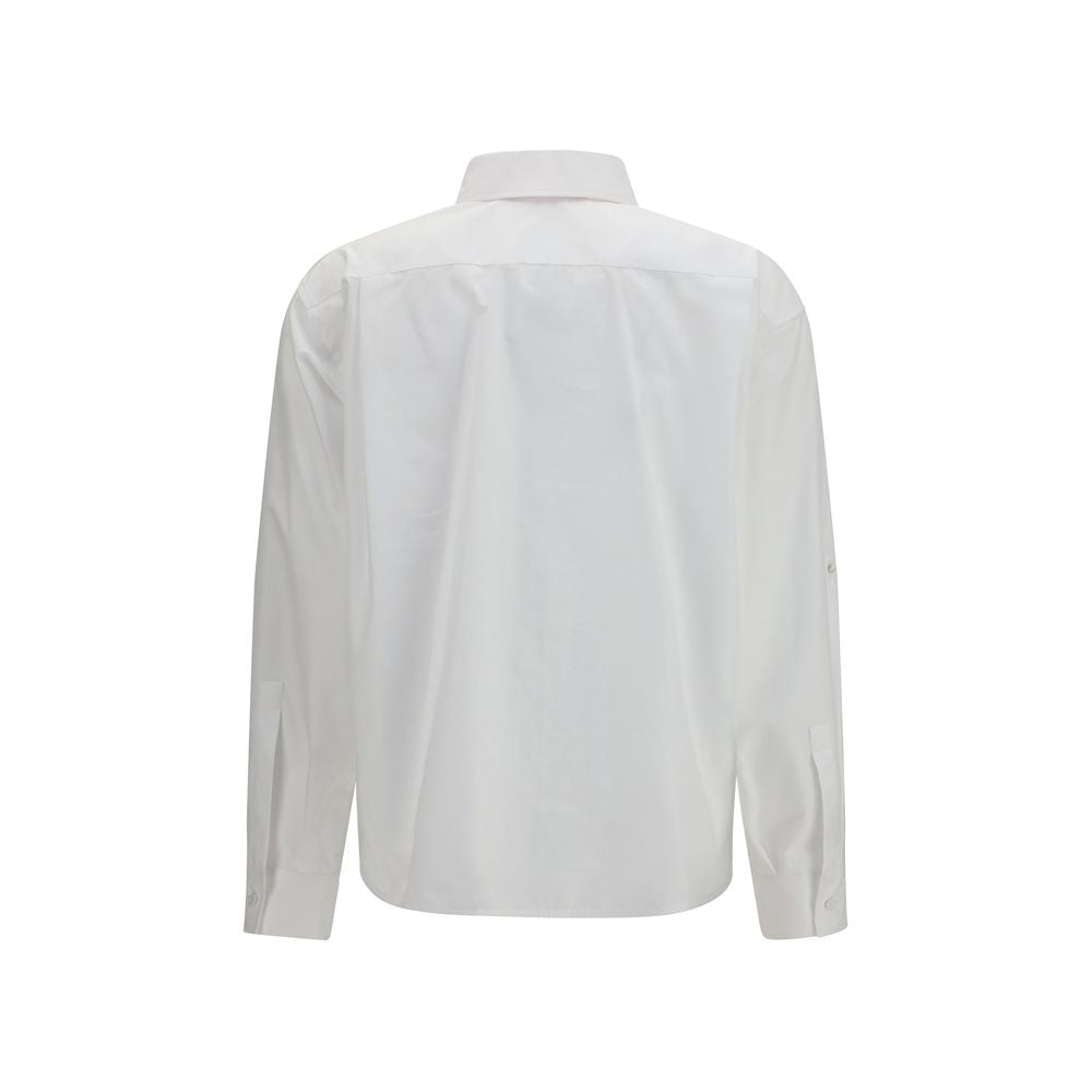 White Cotton Shirt - ventzia