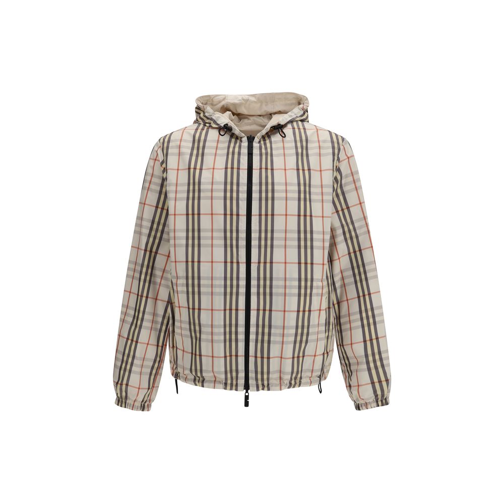 Beige Polyester Coat - ventzia