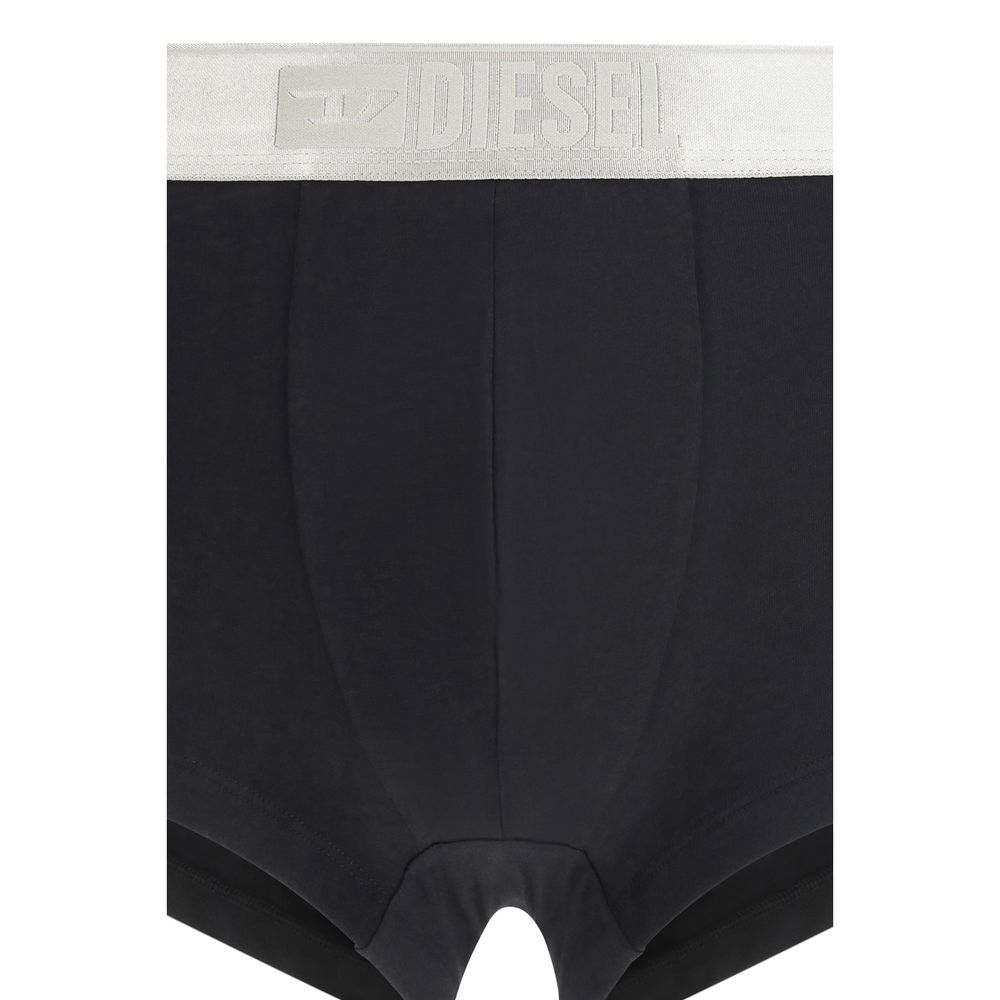 Black Cotton Boxers