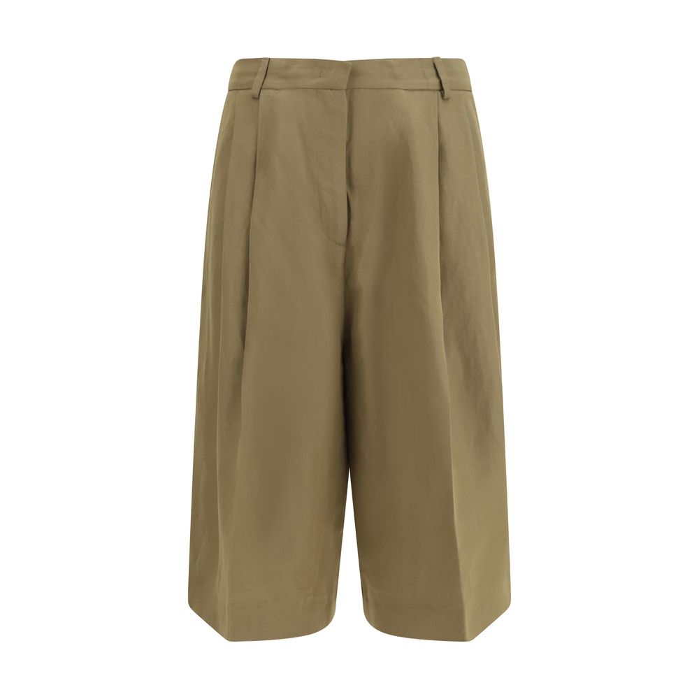 Beige Viscose Knee Length - ventzia