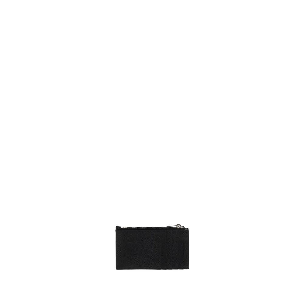 Black Leather Wallet - ventzia
