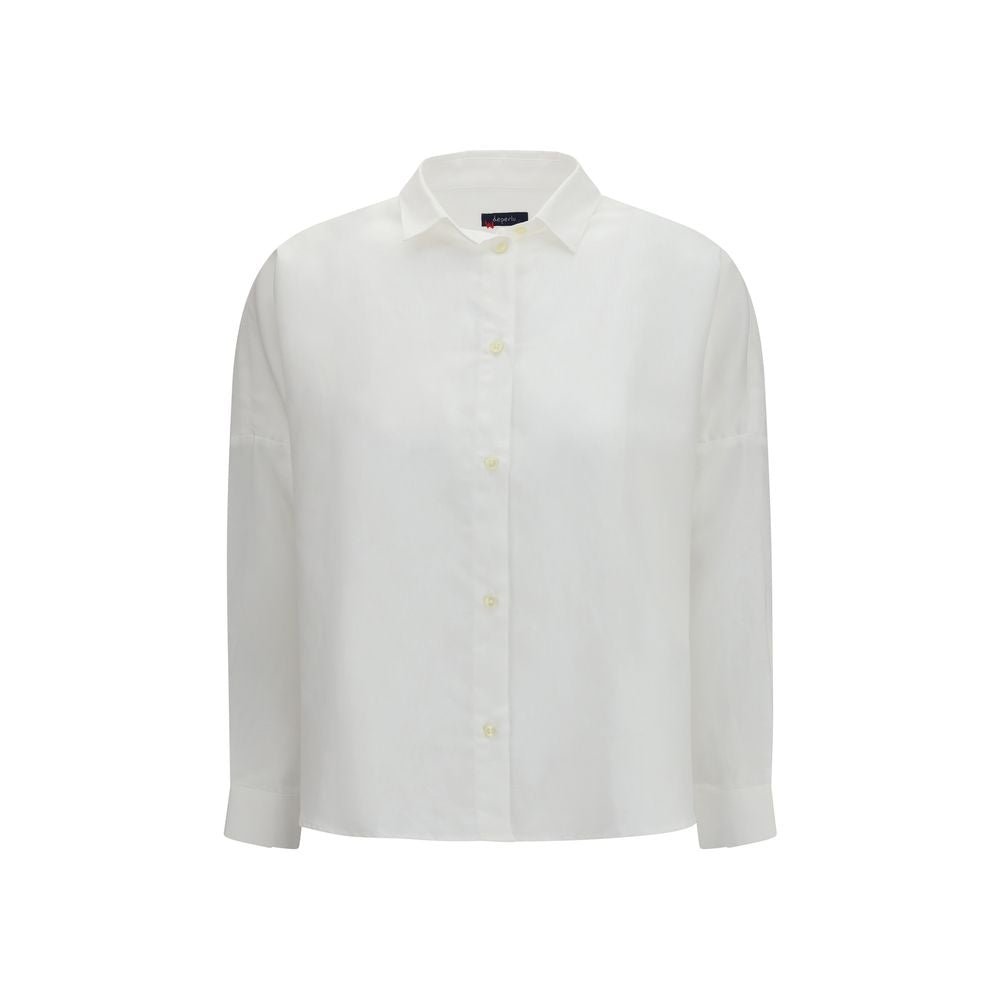 White Linen Shirt - ventzia