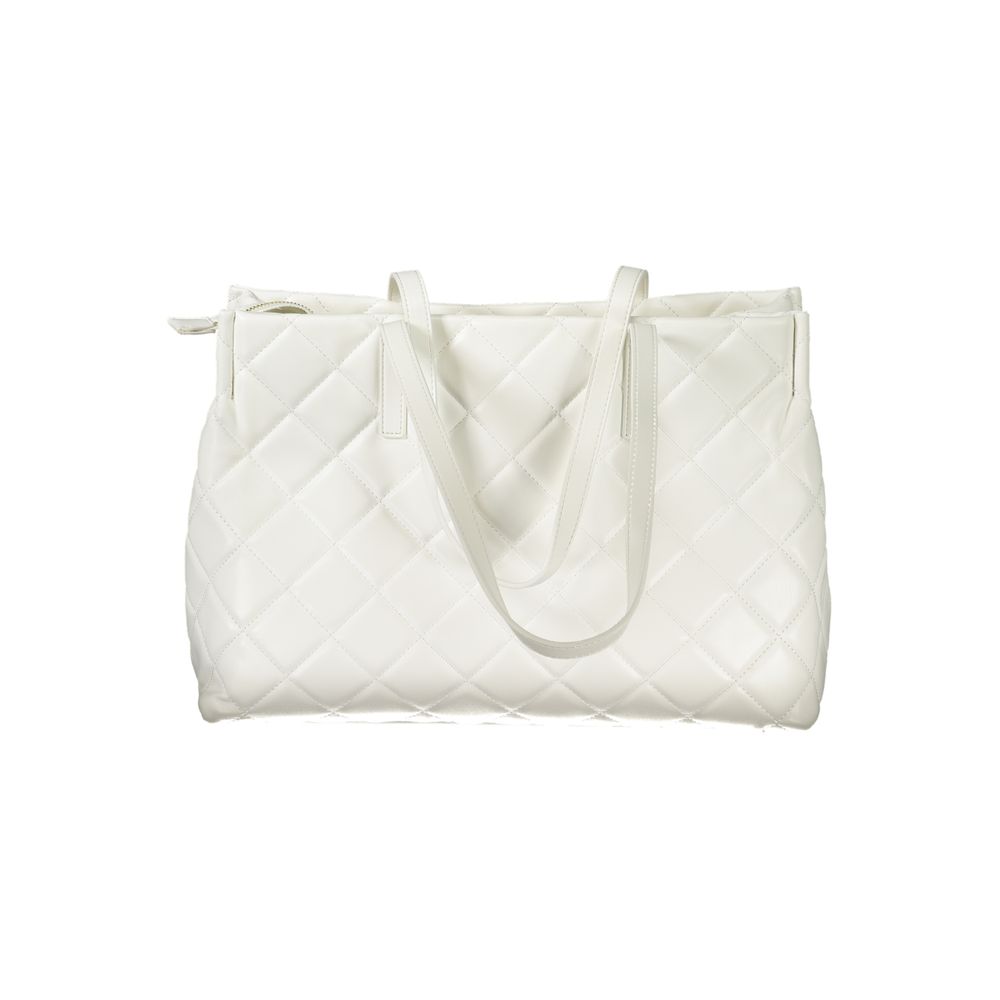 Bianco Poliuretano Women Handbag - ventzia