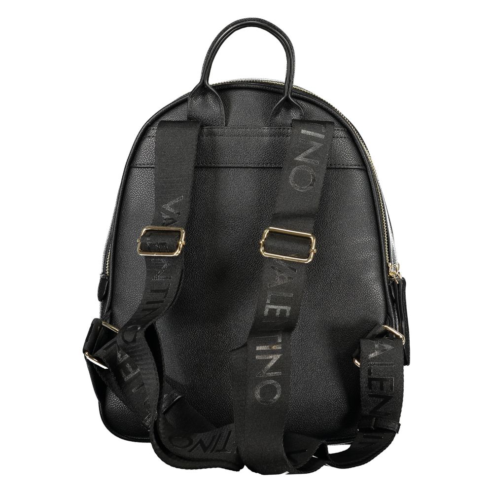 Nero Poliuretano Women Backpack - ventzia