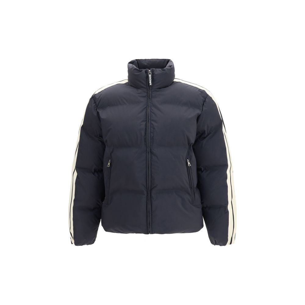 Black Polyamide Full-Length Jacket - ventzia