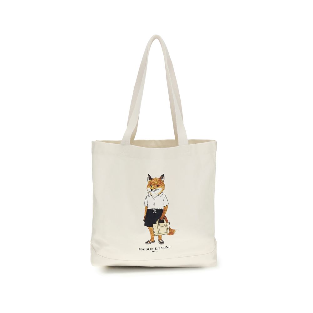 Beige Cotton Handbag - ventzia