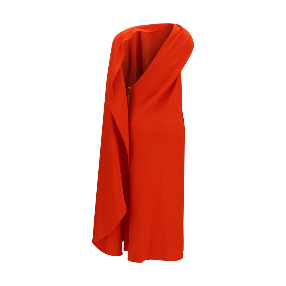 Multicolor Silk Casual Dress - ventzia