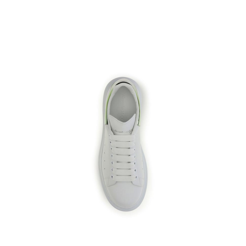 White Calf Leather Bos Taurus Platform Sneakers - ventzia