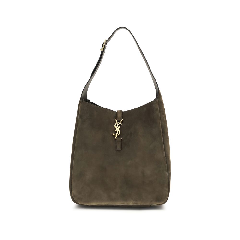 Bicolor Calf Leather Bos Taurus Shoulder Bag - ventzia