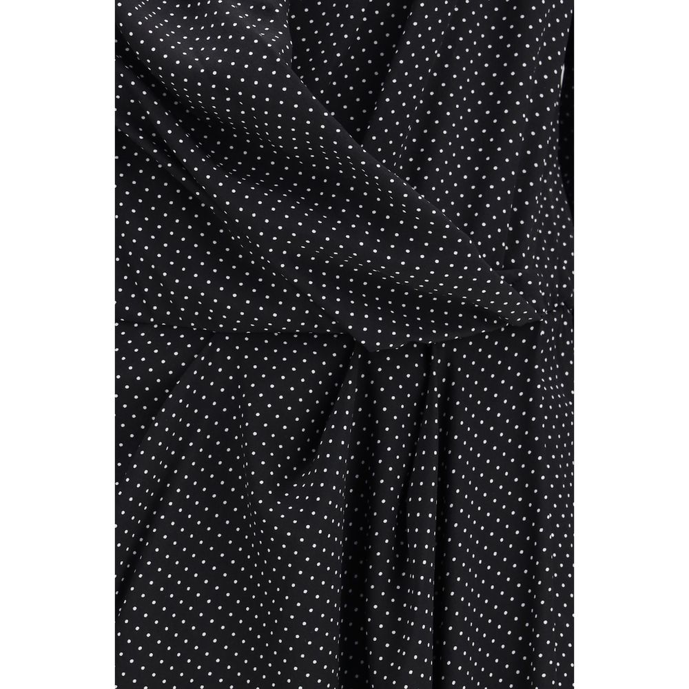 Black Silk Long Dress - ventzia
