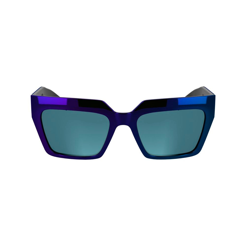 Blue Injected Sunglasses - ventzia