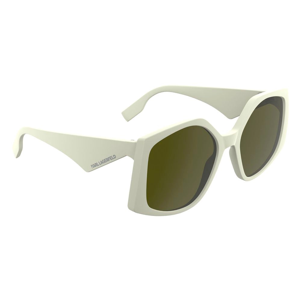 White Injected Sunglasses - ventzia