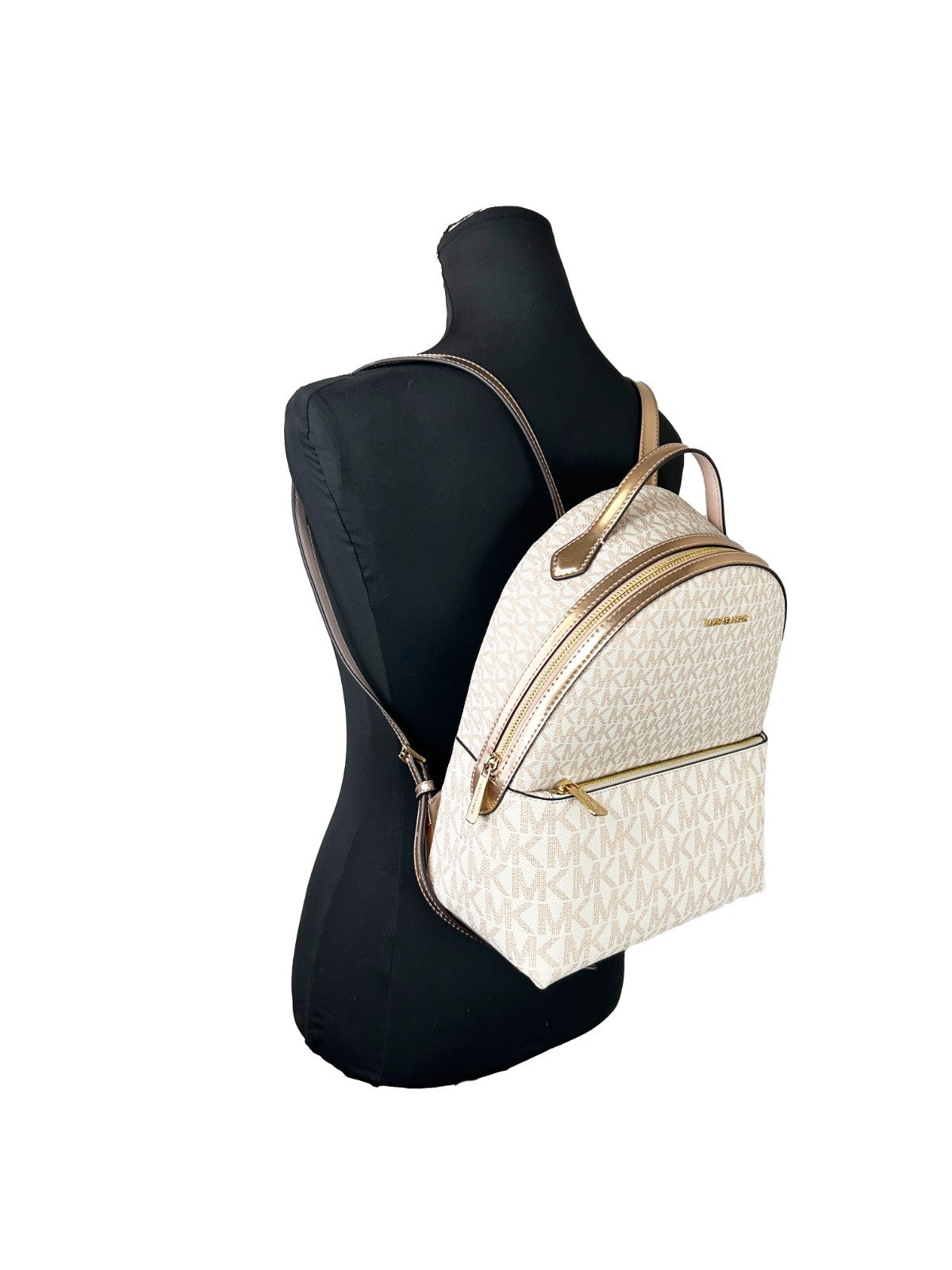 Michael Kors Sheila Medium PVC Backpack Bookbag - ventzia