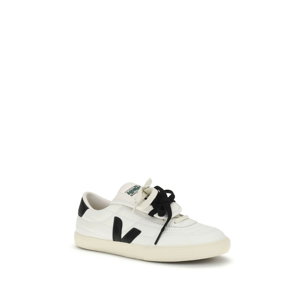 White Calf Leather Bos Taurus Sneakers - ventzia