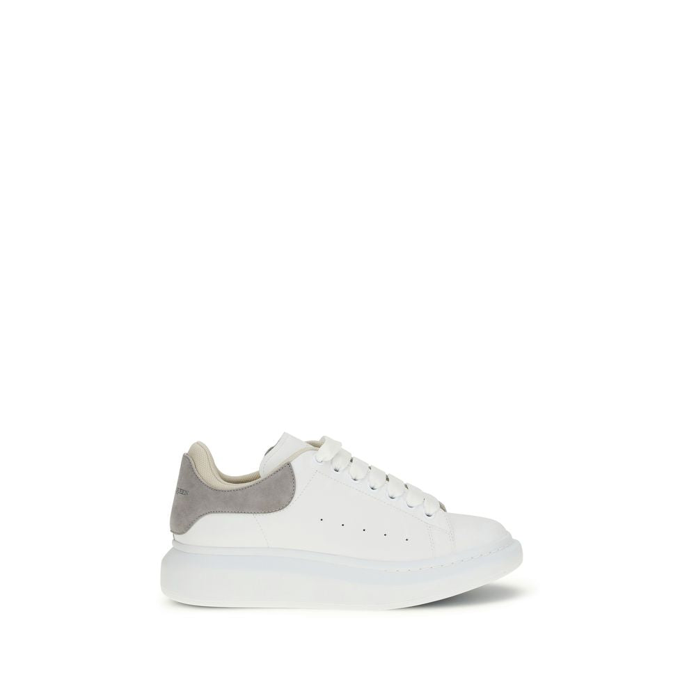 White Calf Leather Bos Taurus Chunky Sneakers - ventzia