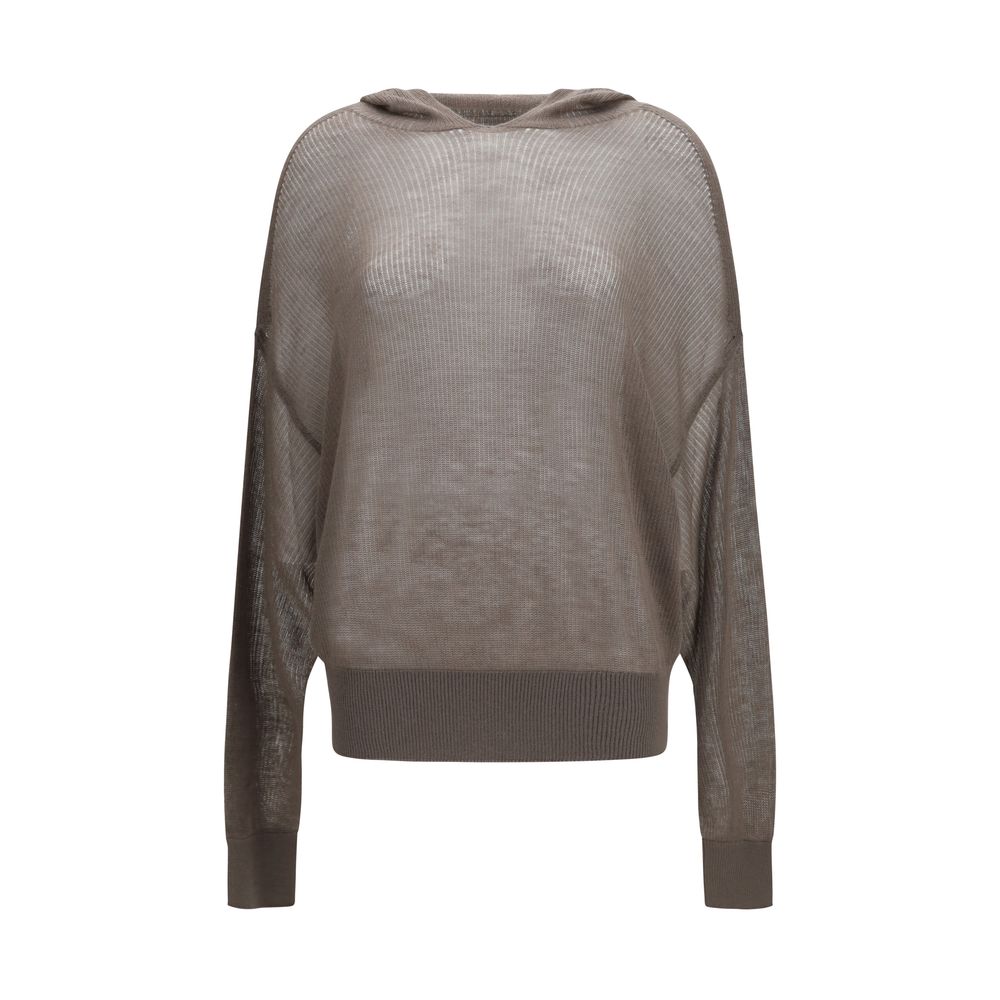 Gray Cashmere Hoodie - ventzia