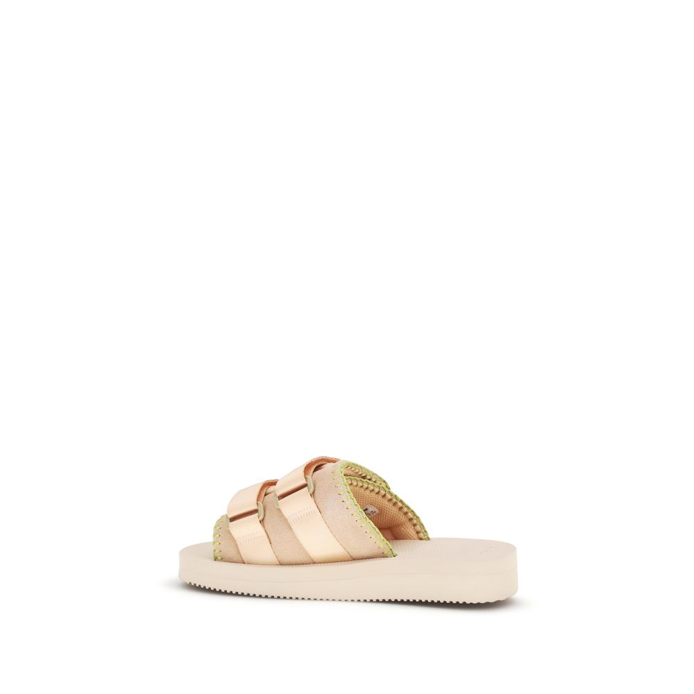 Multicolor Polyester Sandals - ventzia