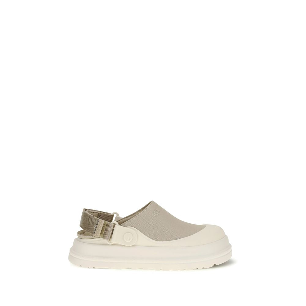 Beige Cotton Mules - ventzia