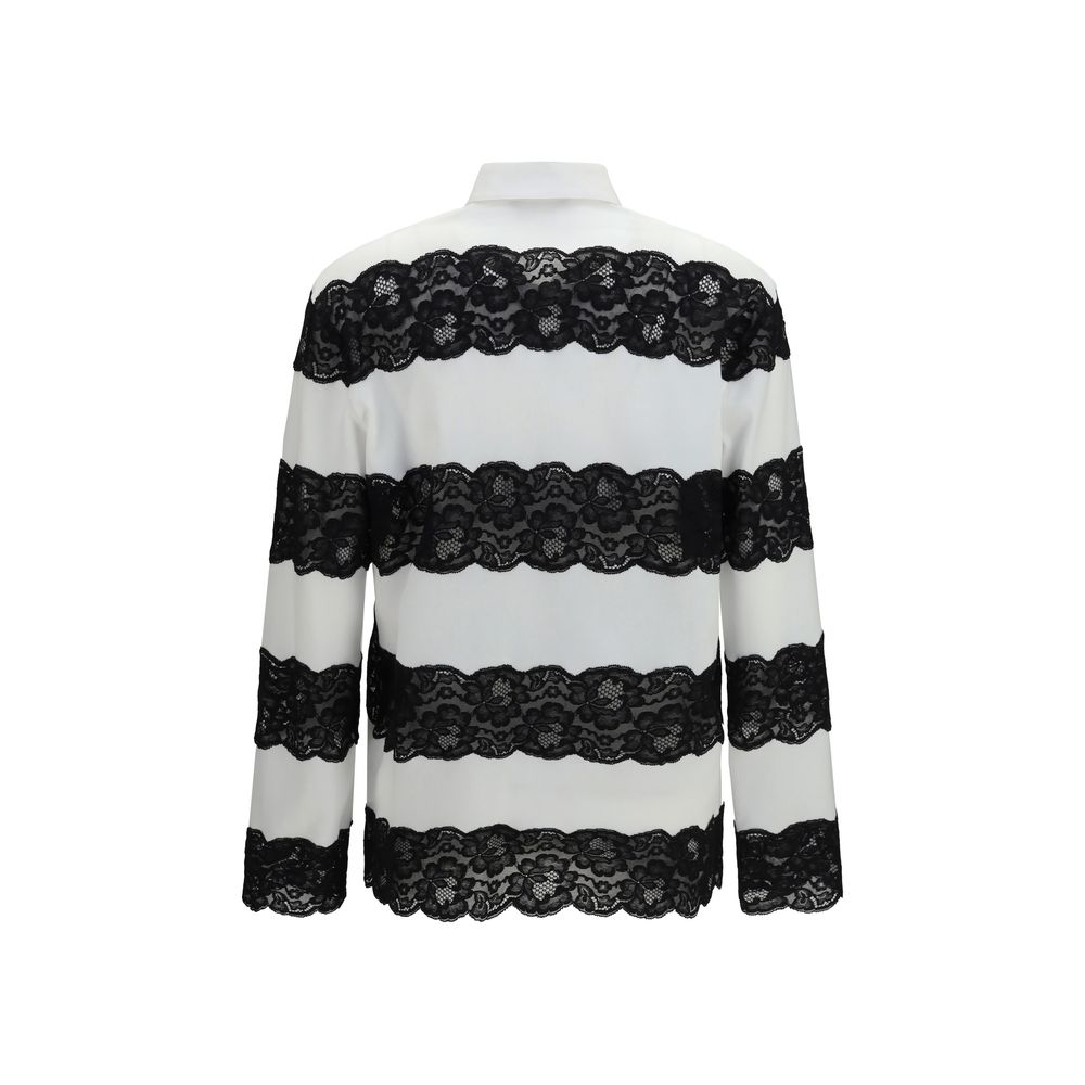 White Cotton Polo Shirt - ventzia