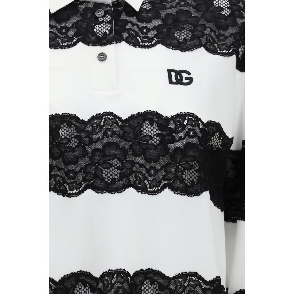 White Cotton Polo Shirt - ventzia