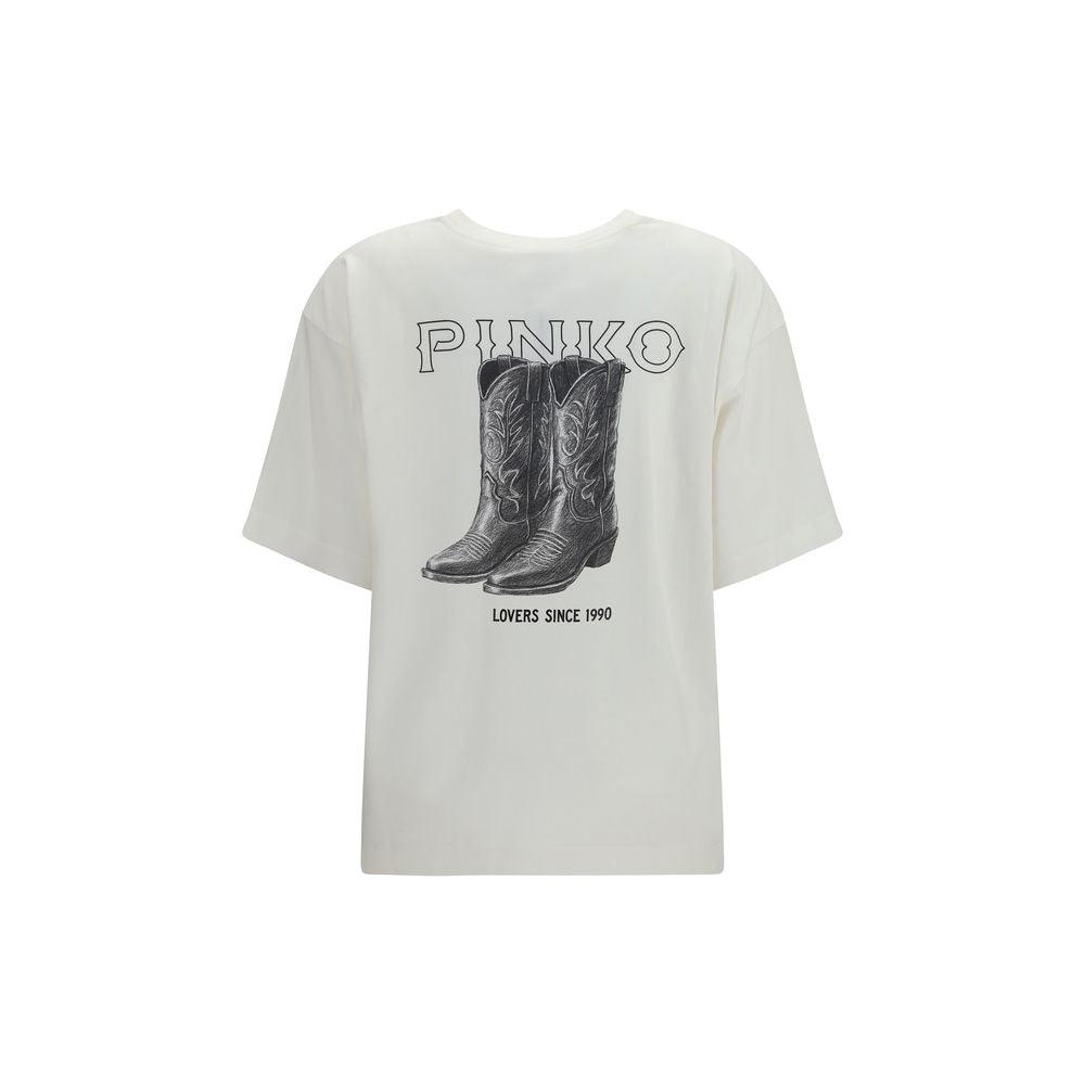White Cotton T-Shirt - ventzia
