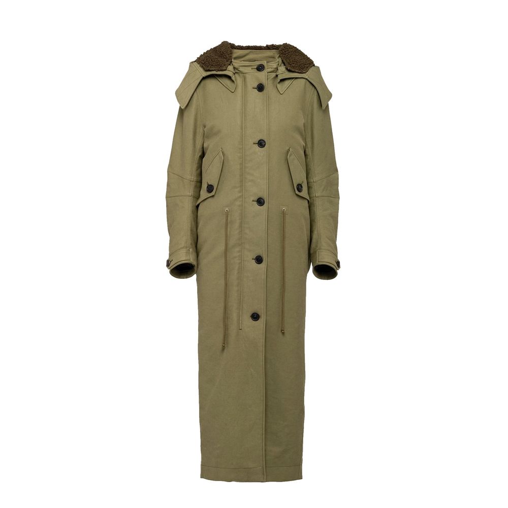Bicolor Polyamide Coat - ventzia