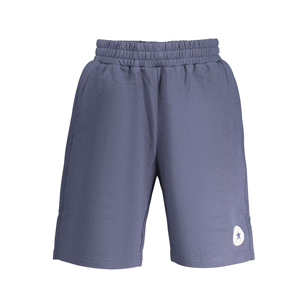 Blue Cotton Shorts - ventzia