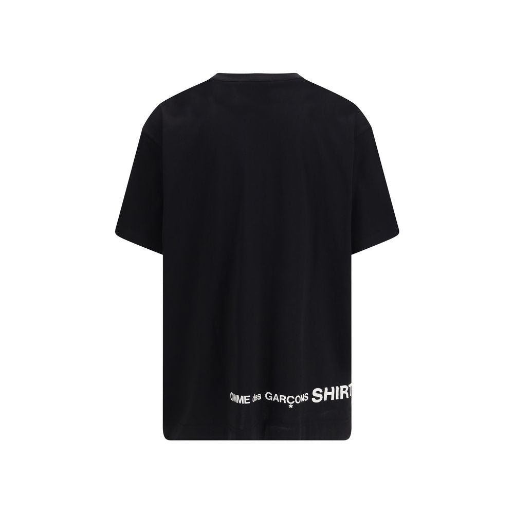 Black Cotton T-Shirt - ventzia