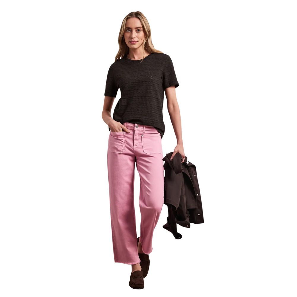 Brown Cotton T-Shirt - ventzia