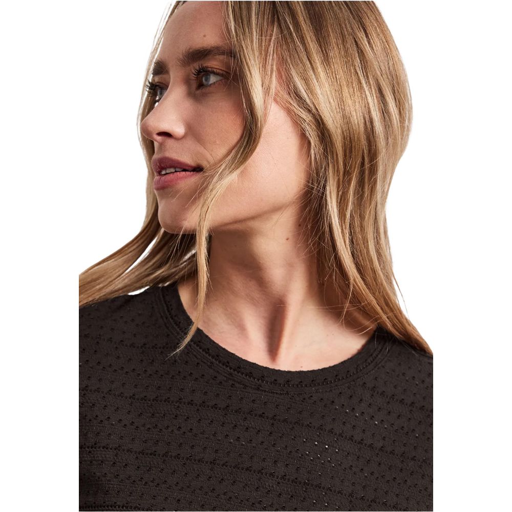 Brown Cotton T-Shirt - ventzia