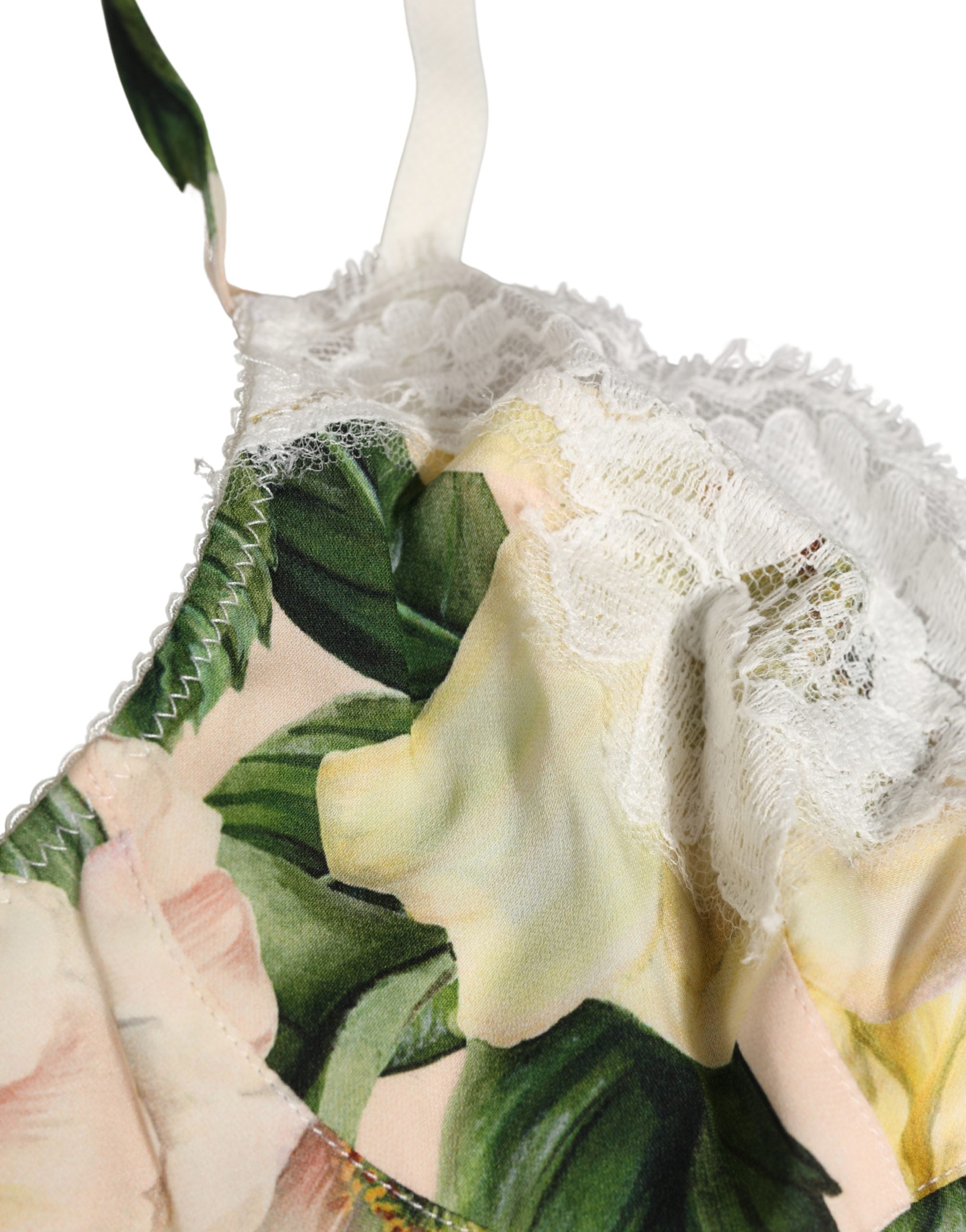 Multicolor Floral Print Soft Cup Bra Underwear - ventzia