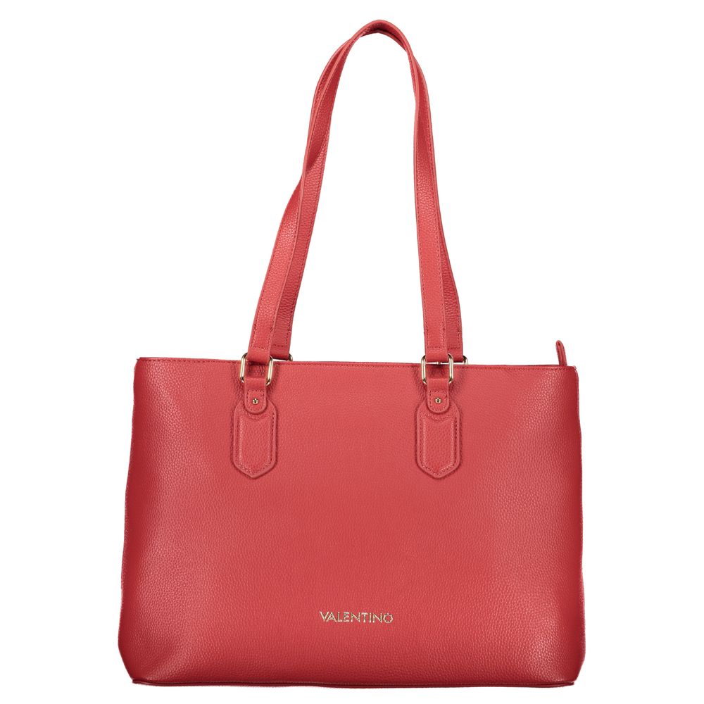 Red Polyethylene Handbag - ventzia