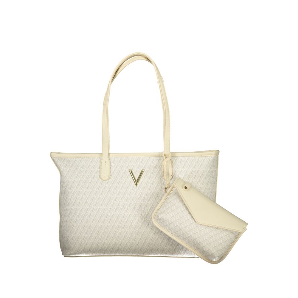 Beige Polyethylene Handbag - ventzia