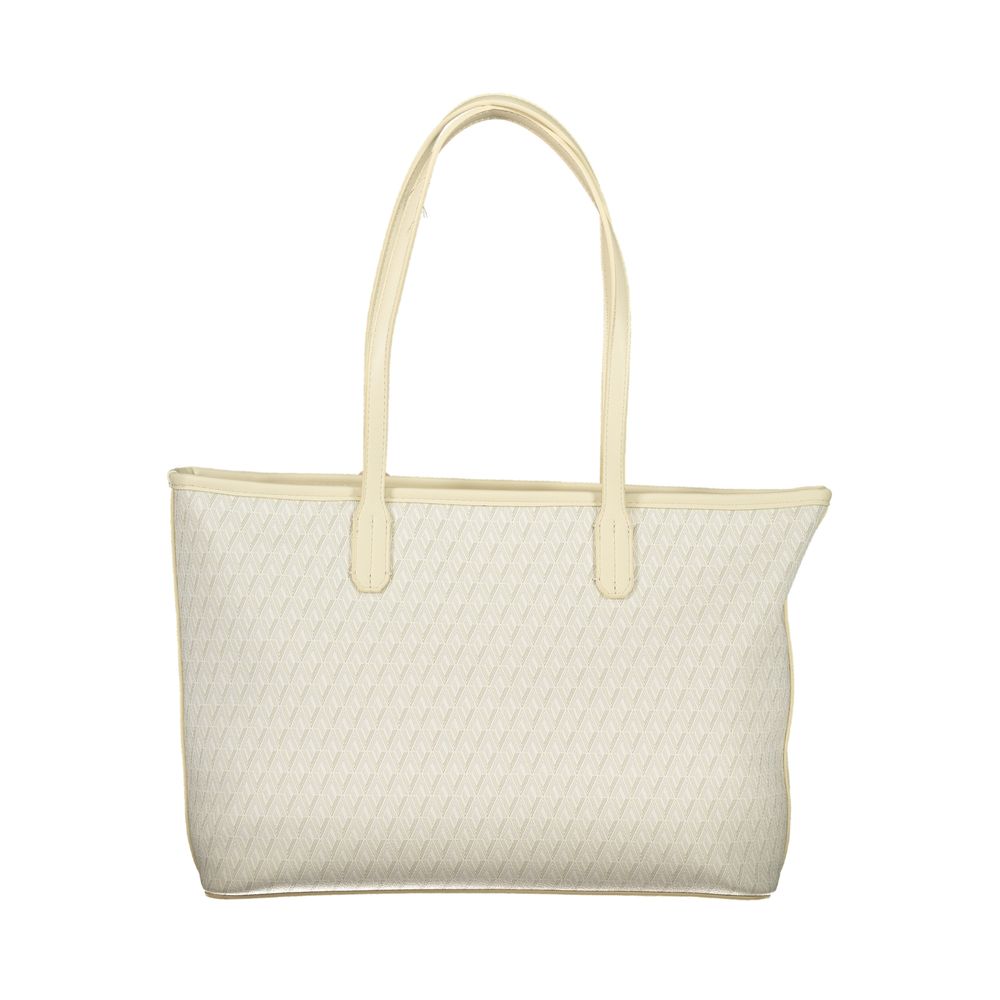 Beige Polyethylene Handbag - ventzia