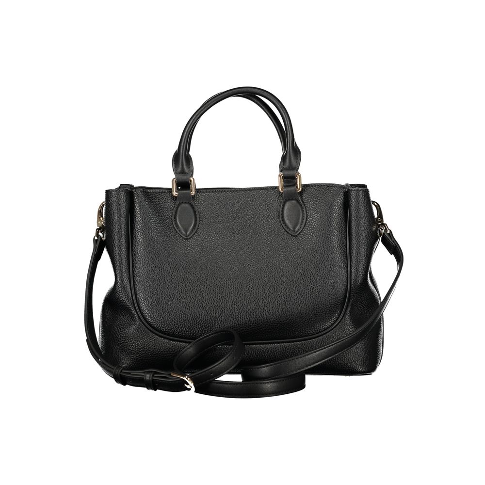 Black Polyethylene Handbag - ventzia