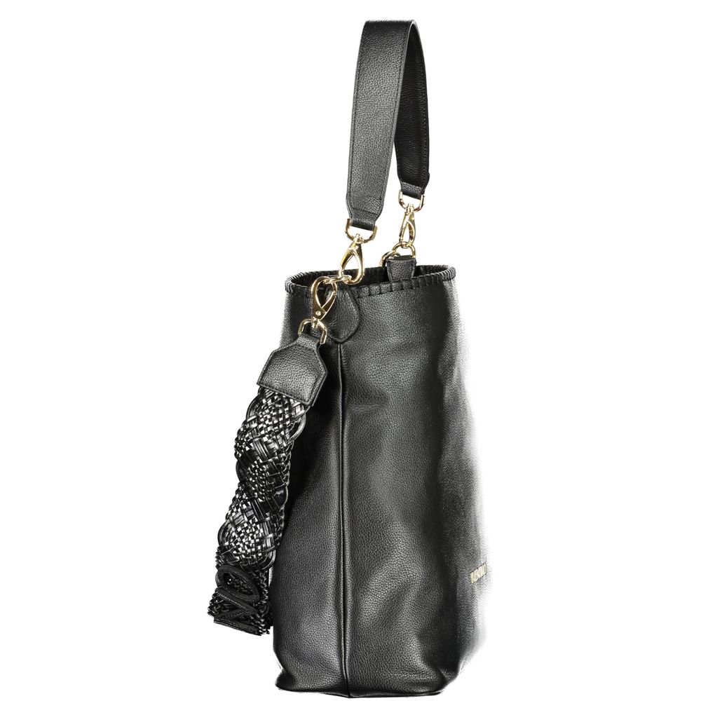 Black Polyethylene Handbag - ventzia
