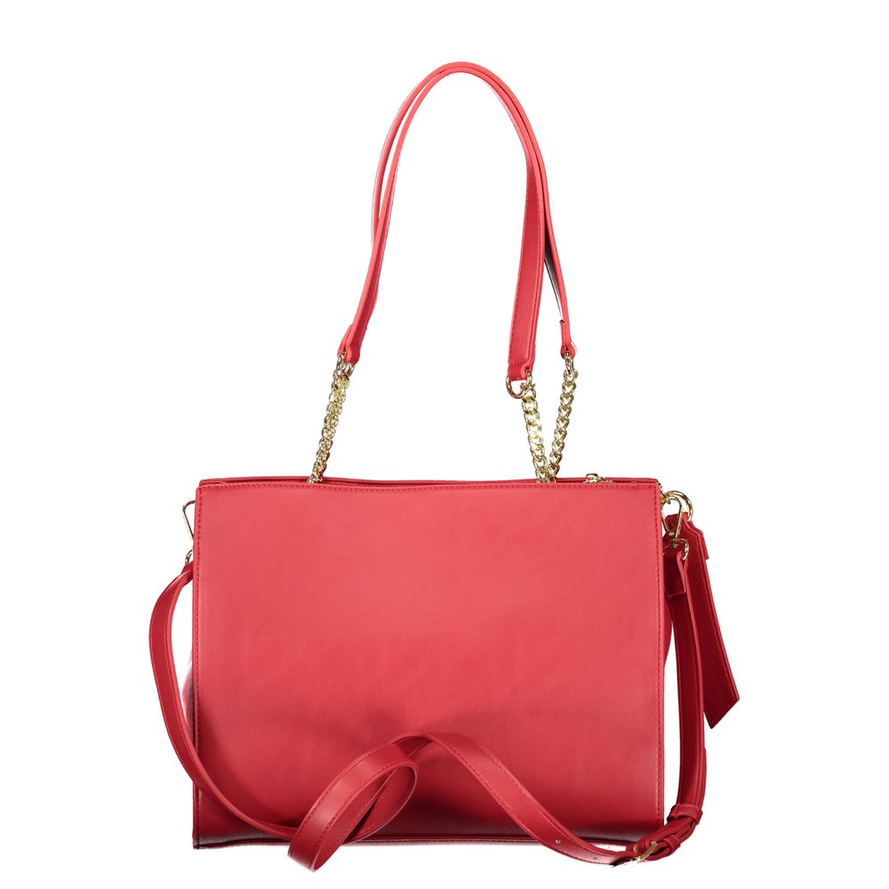 Red Polyethylene Handbag - ventzia