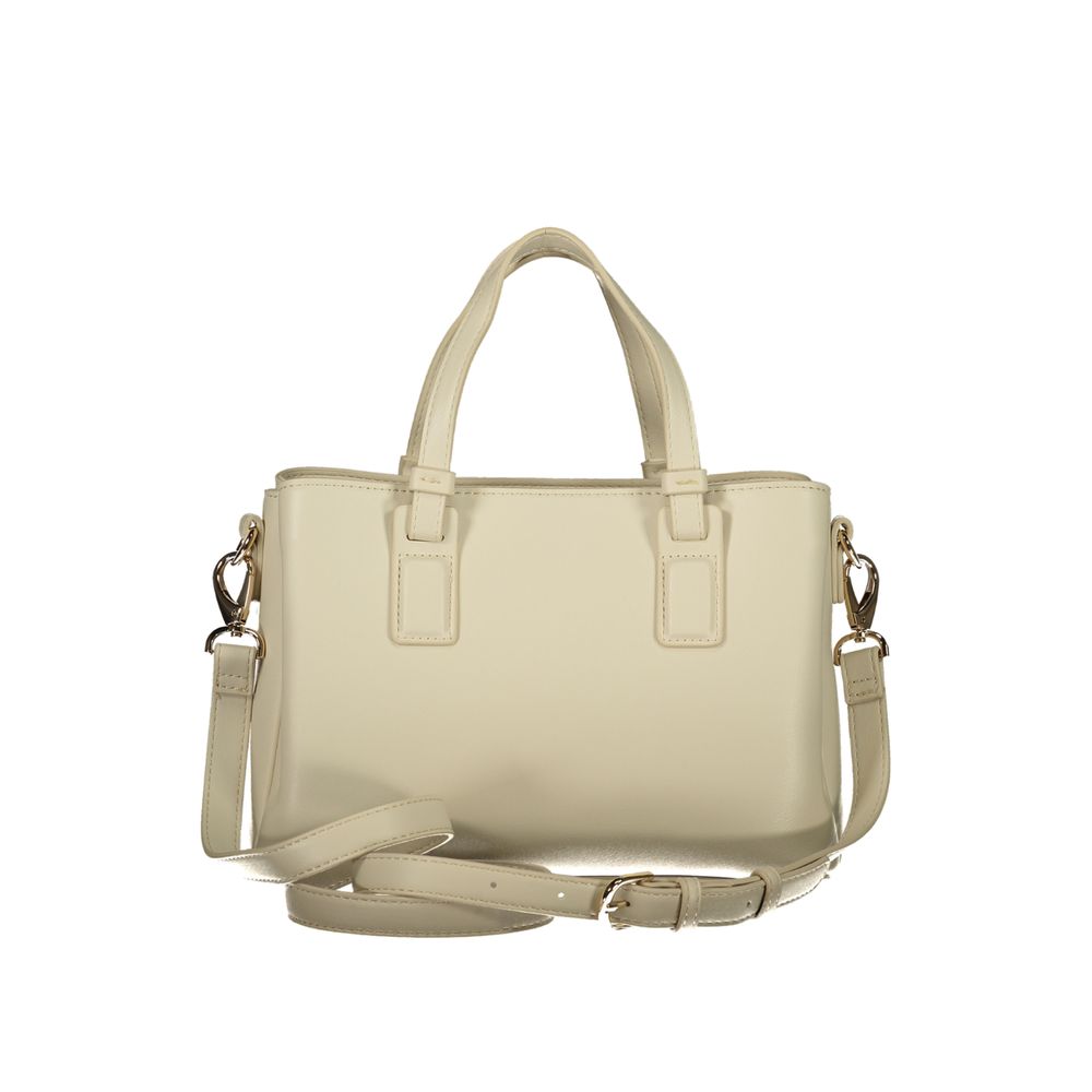 Beige Polyethylene Handbag - ventzia