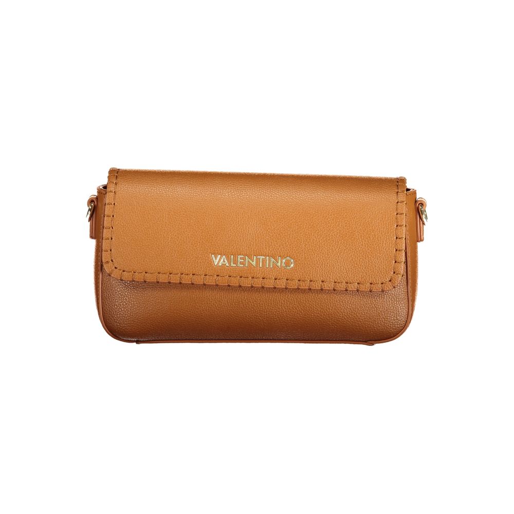 Brown Polyethylene Handbag - ventzia