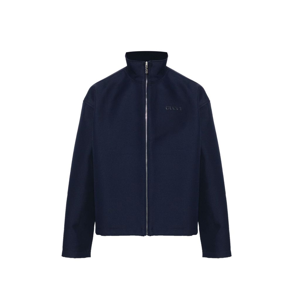Blue Marabou Coat - ventzia