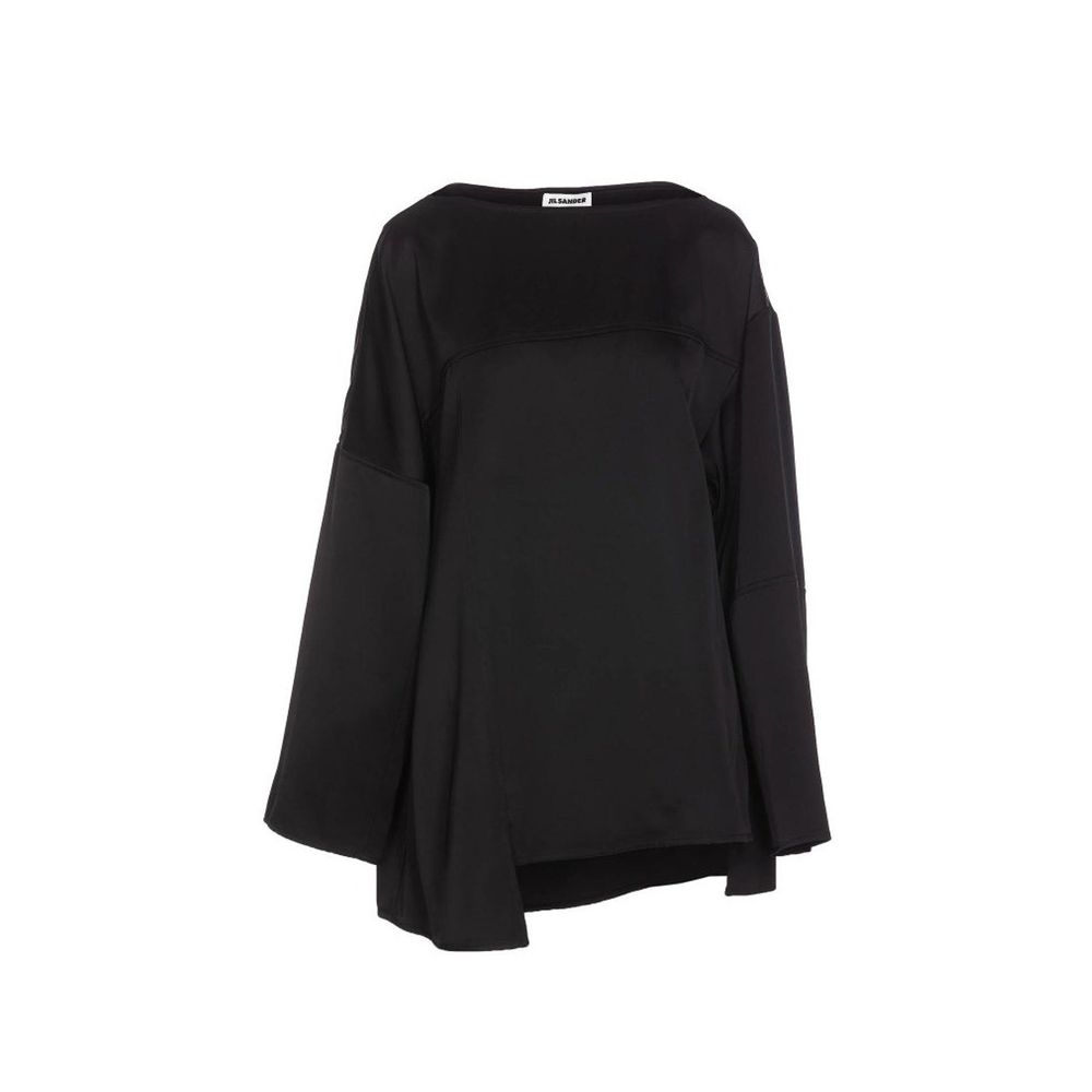 Black Silk Blouse