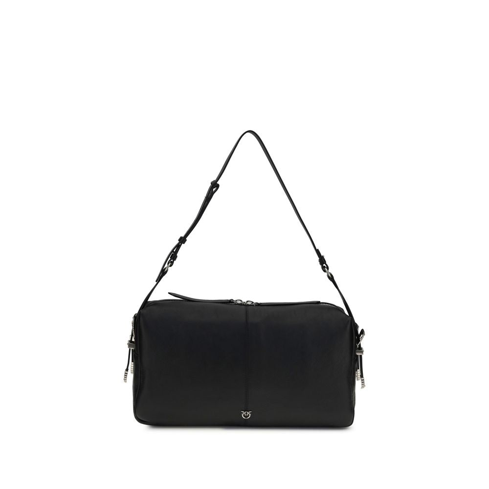 Black Calf Leather Bos Taurus Shoulder Bag