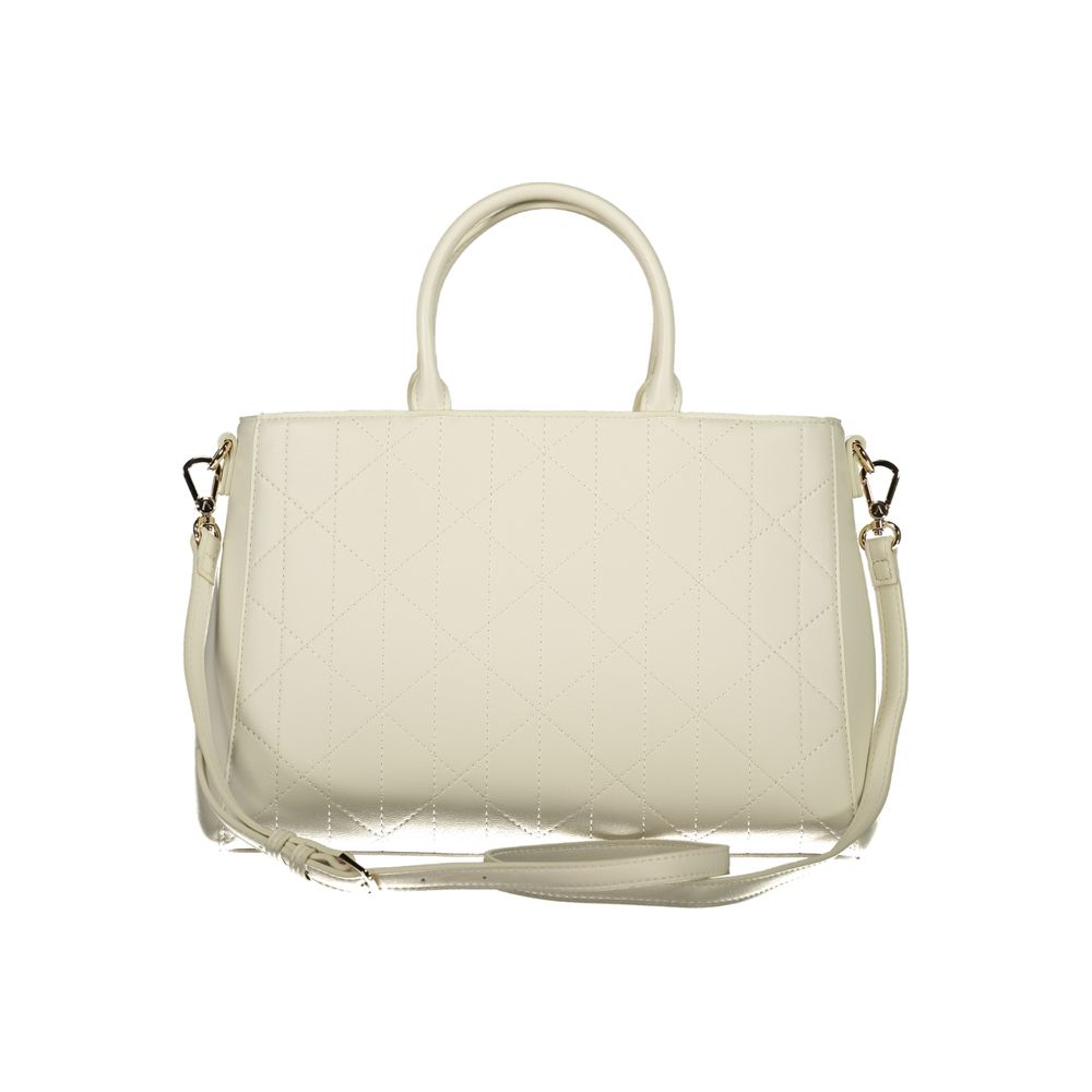White Polyurethane Women's Bag